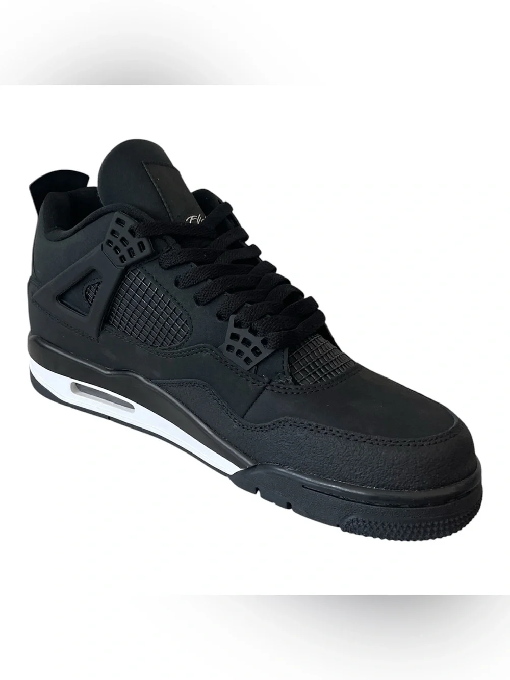 Air Jordan 4 Retro OG SP Men's Black Athletic Sneaker - Classic MEDTop